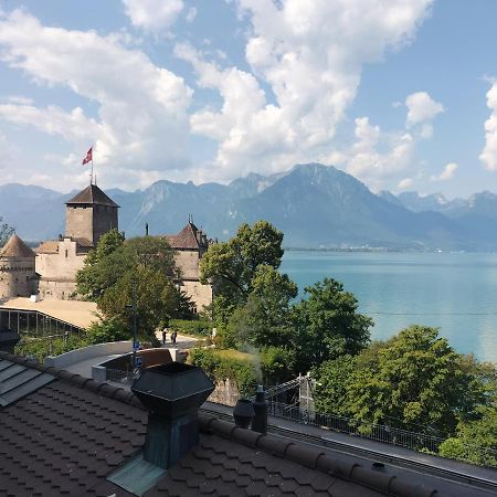 Castle View Aparthotel Veytaux Екстериор снимка